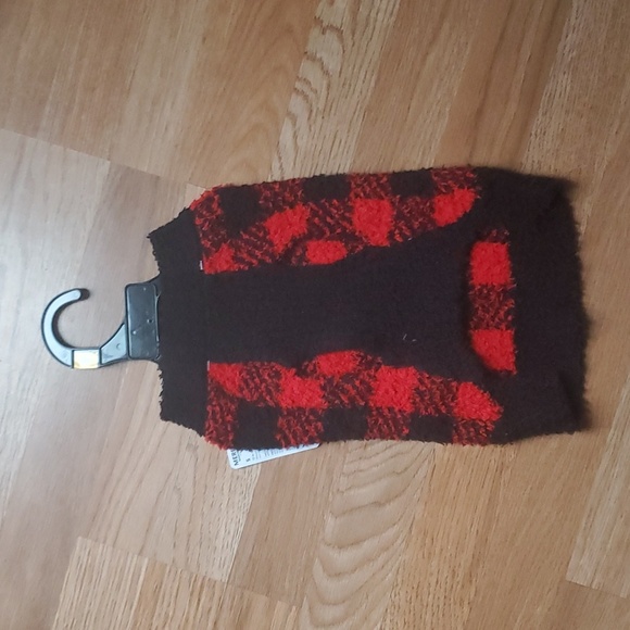 Buffalo Check Sweater for Cats and Dogs-Small - Picture 6 of 6